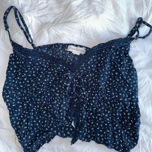 Aeropostale Floral BabyDoll Top